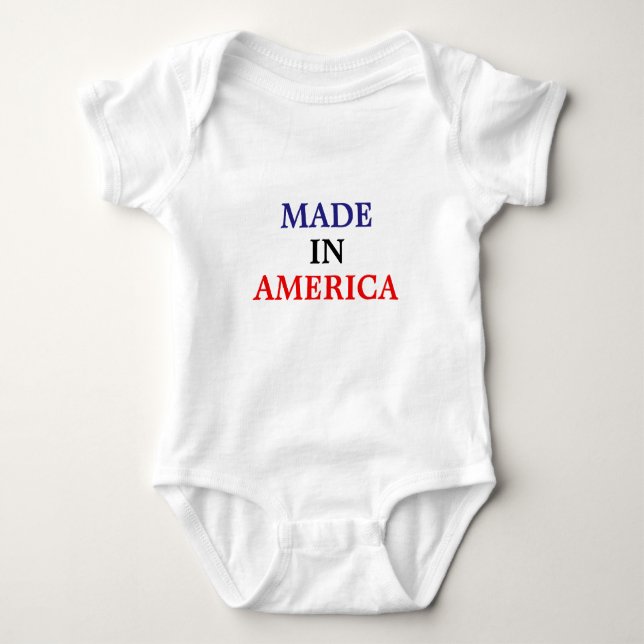 Made in America Bodysuit (Front)