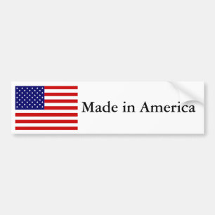 Made in America Bumper Sticker