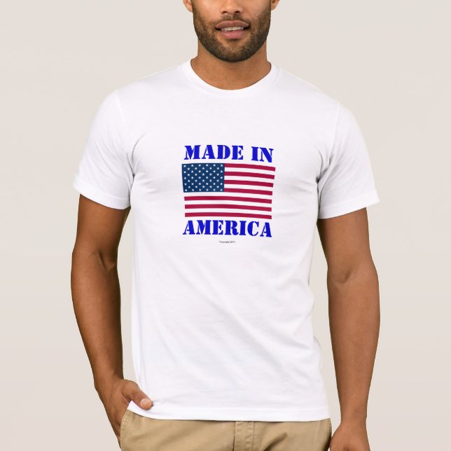 Made in America t-shirt (Front)