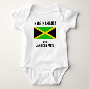 Made In America With Jamaican Parts Baby Bodysuit