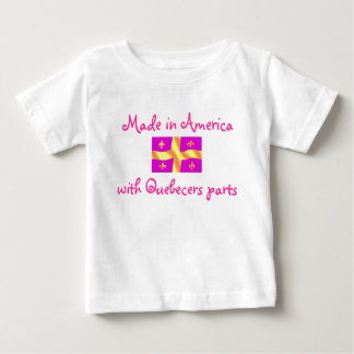 Made in America with Quebecers Parts Infant Shirt