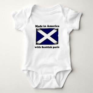 Made In America With Scottish Parts Baby Bodysuit