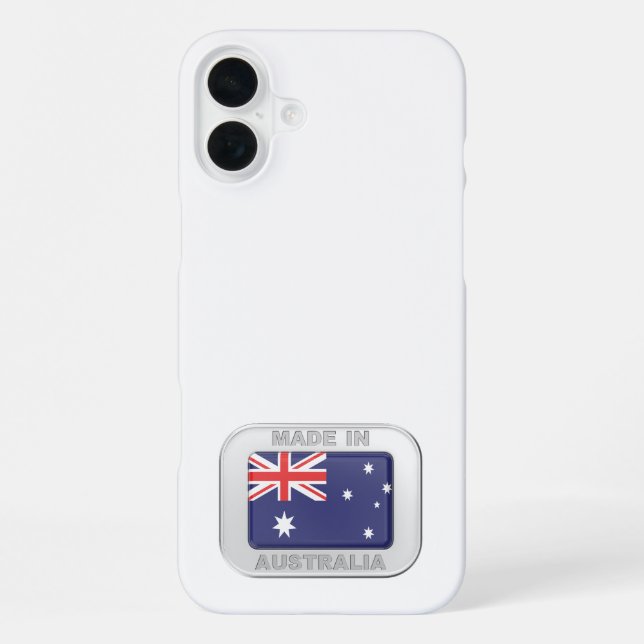Made in Australia iPhone Case (Back)
