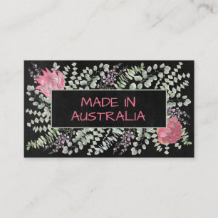 Made In Australia Native Flowers Product Business Card