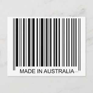 Made in Australia Postcard