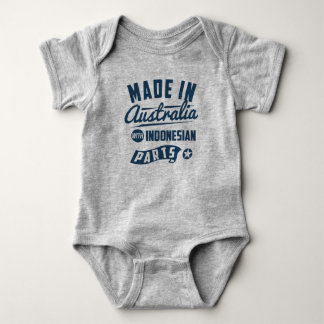 Made In Australia With Indonesian Parts Baby Bodysuit
