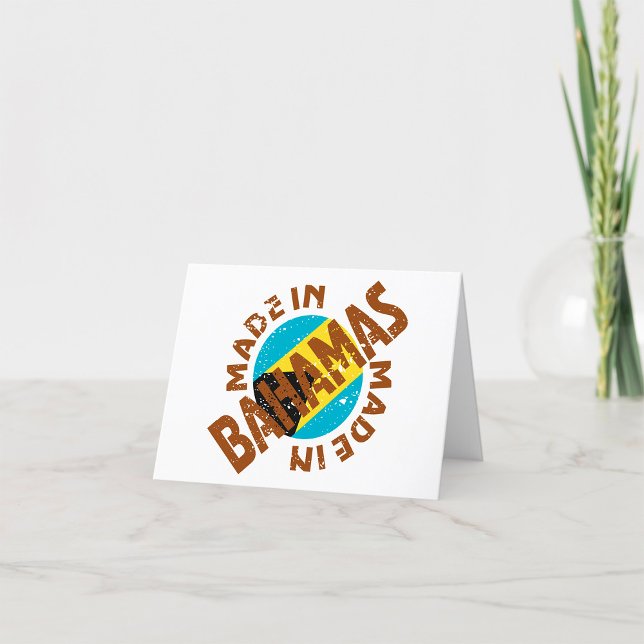 Made In Bahamas Thank You Card (Creator Uploaded)
