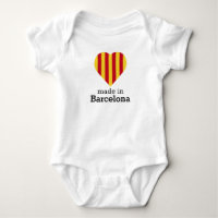 Made in Barcelona, La Senyera heart flag Catalonia