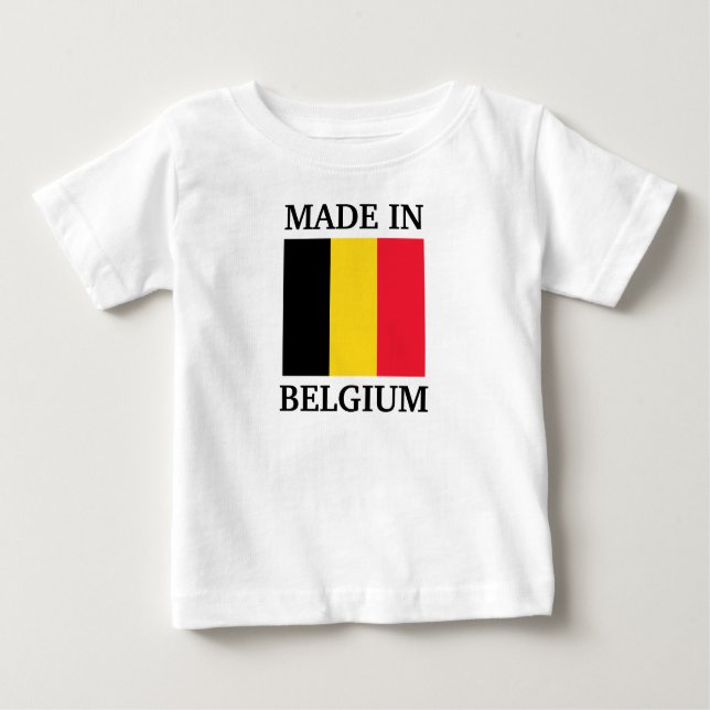 Made in Belgium Baby T-Shirt (Front)