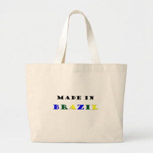 Made in Brazil Large Tote Bag