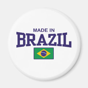 Made In Brazil Magnet