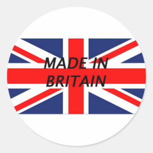 Made in Britain Classic Round Sticker