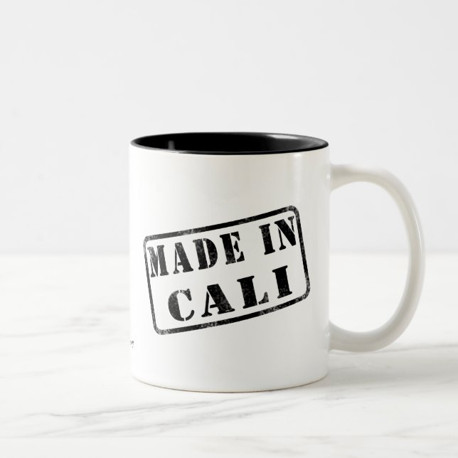 Made in Cali Two-Tone Coffee Mug (Right)