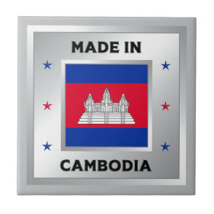 Made In Cambodia Ceramic Tile