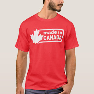 Made In Canada - Red Mens Shirt
