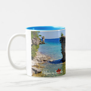 Made in Canada-The view Two-Tone  Coffee Mug