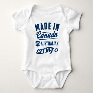 Made In Canada With Australian Parts Baby Bodysuit