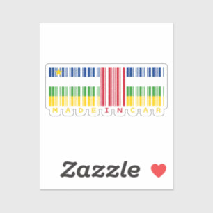 Made in Central African Republic Sticker