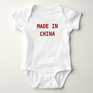 MADE IN CHINA BABY BODYSUIT