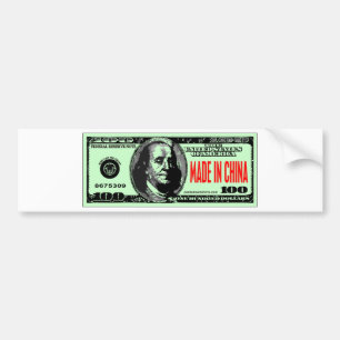 MADE IN CHINA BUMPER STICKER