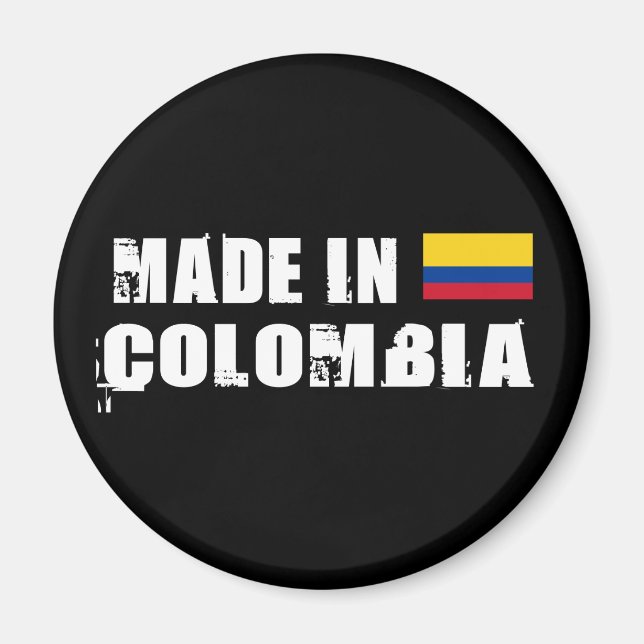Made in Colombia Magnet (Front)