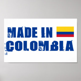 Made in Colombia Poster