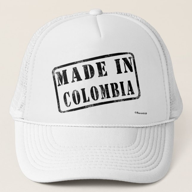 Made in Colombia Trucker Hat (Front)