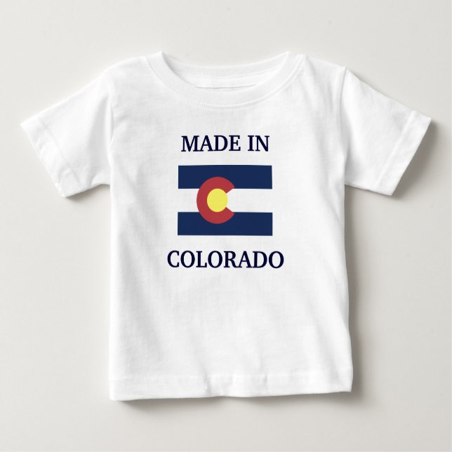 MADE IN COLORADO baby shirt (Front)