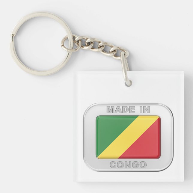 Made in Congo Key Ring (Front)
