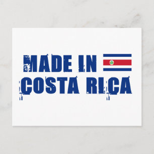 Made in Costa Rica Postcard
