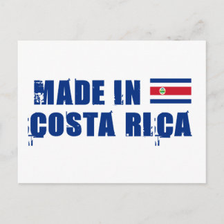 Made in Costa Rica Postcard
