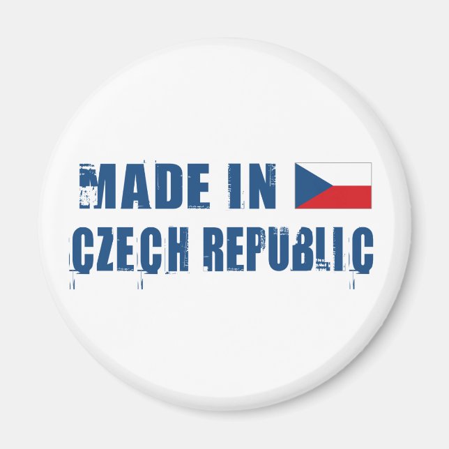 Made in Czech Republic Magnet (Front)