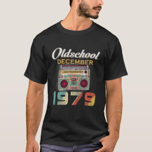 Made In DECEMBER 1979 40Th Awesome Birthday Vintag T-Shirt