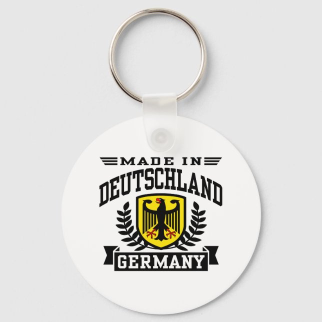 Made In Deutschland Key Ring (Front)