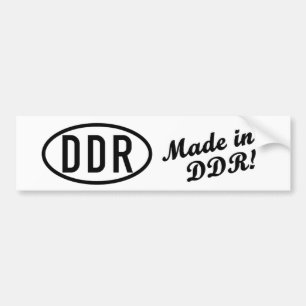 Made in East Germany Bumper Sticker