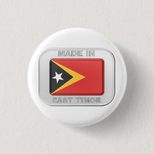 Made in East Timor 3 Cm Round Badge