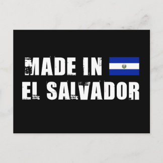 Made in El Salvador Postcard