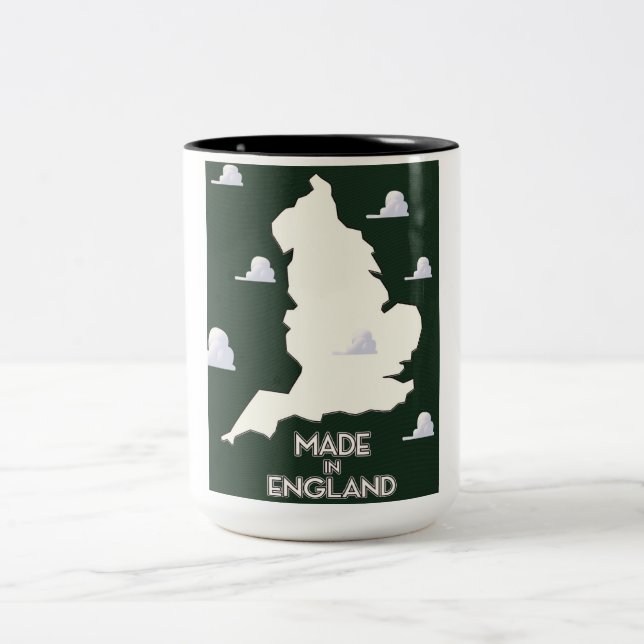 Made in England Two-Tone Coffee Mug (Center)