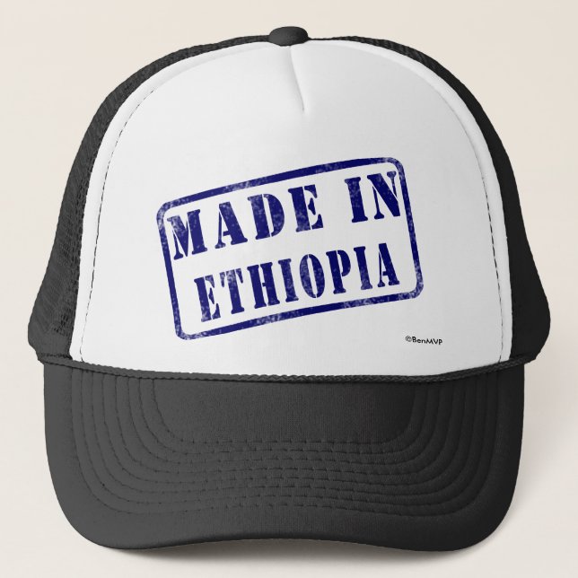 Made in Ethiopia Trucker Hat (Front)