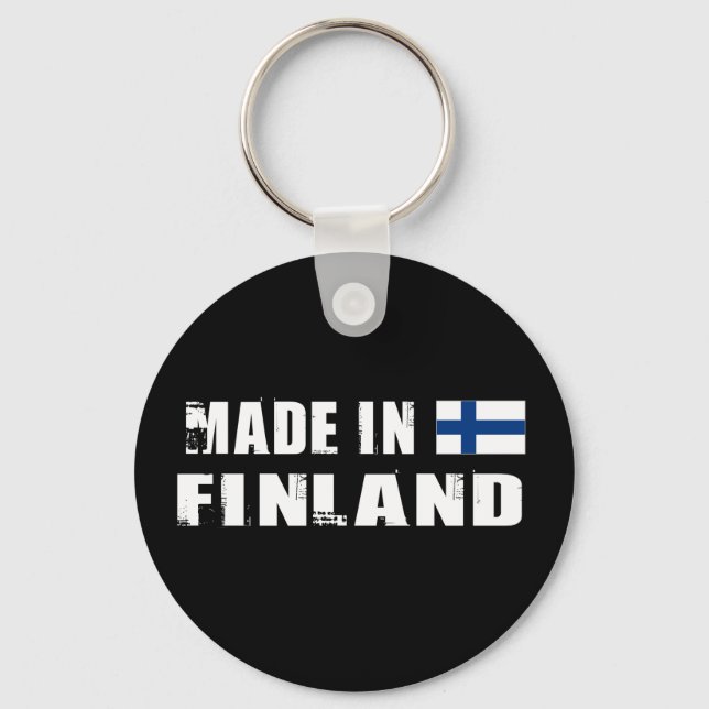 Made in Finland Key Ring (Front)