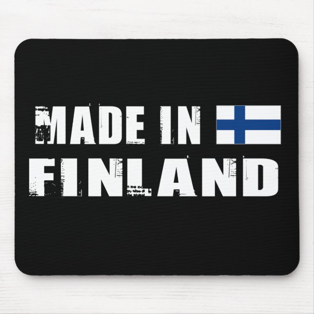 Made in Finland Mouse Pad (Front)