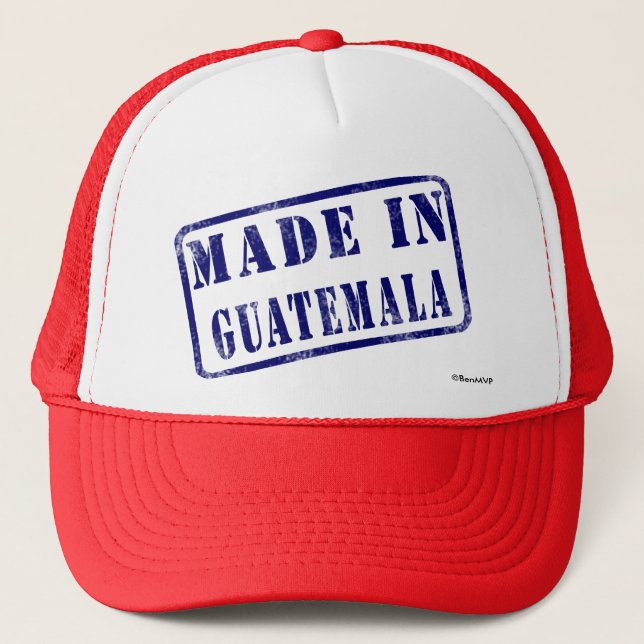 Made in Guatemala Trucker Hat (Front)