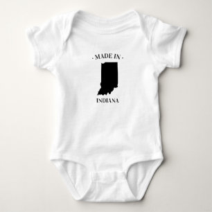 Made in Indiana IN Baby Bodysuit