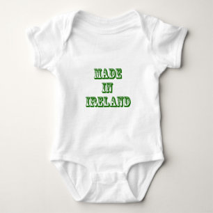 made in ireland baby bodysuit