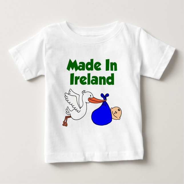 Made In Ireland (Boy) Baby T-Shirt (Front)