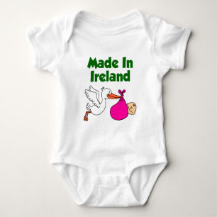 Made In Ireland (Girl) Baby Bodysuit