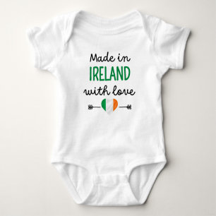 Made in Ireland with Love Baby Bodysuit