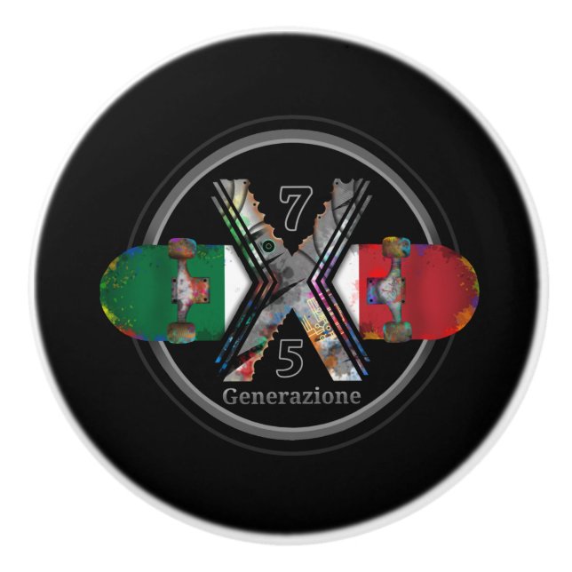 Made in Italy 1975 Ceramic Knob (Front)