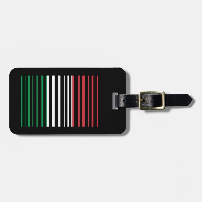 Made in Italy Luggage Tag (Front Horizontal)