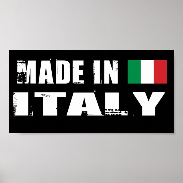 Made in Italy Poster (Front)